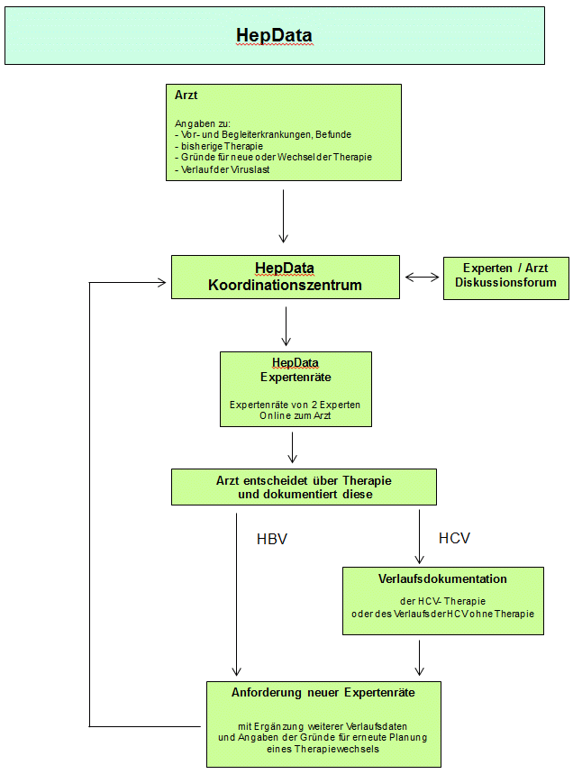 HepData-Ablaufdiagramm